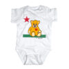 Teddy Onesie on White