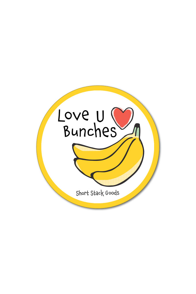 Love U Bunches Sticker