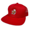 Pizza Man Hat on red
