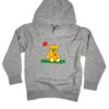 Teddy Hoodie on heather grey