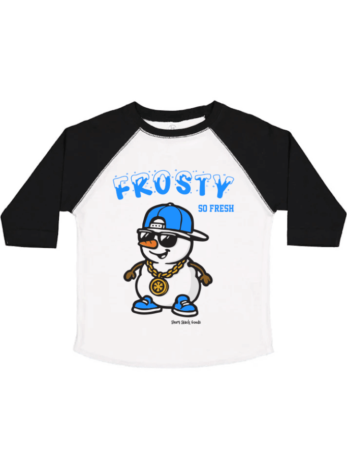 Frosty So Fresh baseball tee